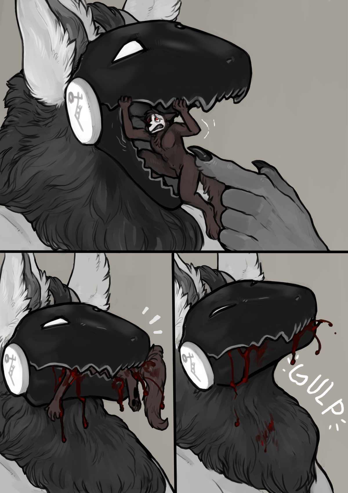 Blood Furry Porn - Image} Anyone else love hard vore featuring robots? I can't get enough  (Torakuta) [Hard Vore] [Gore] [Blood] [Furry] : r/Vore