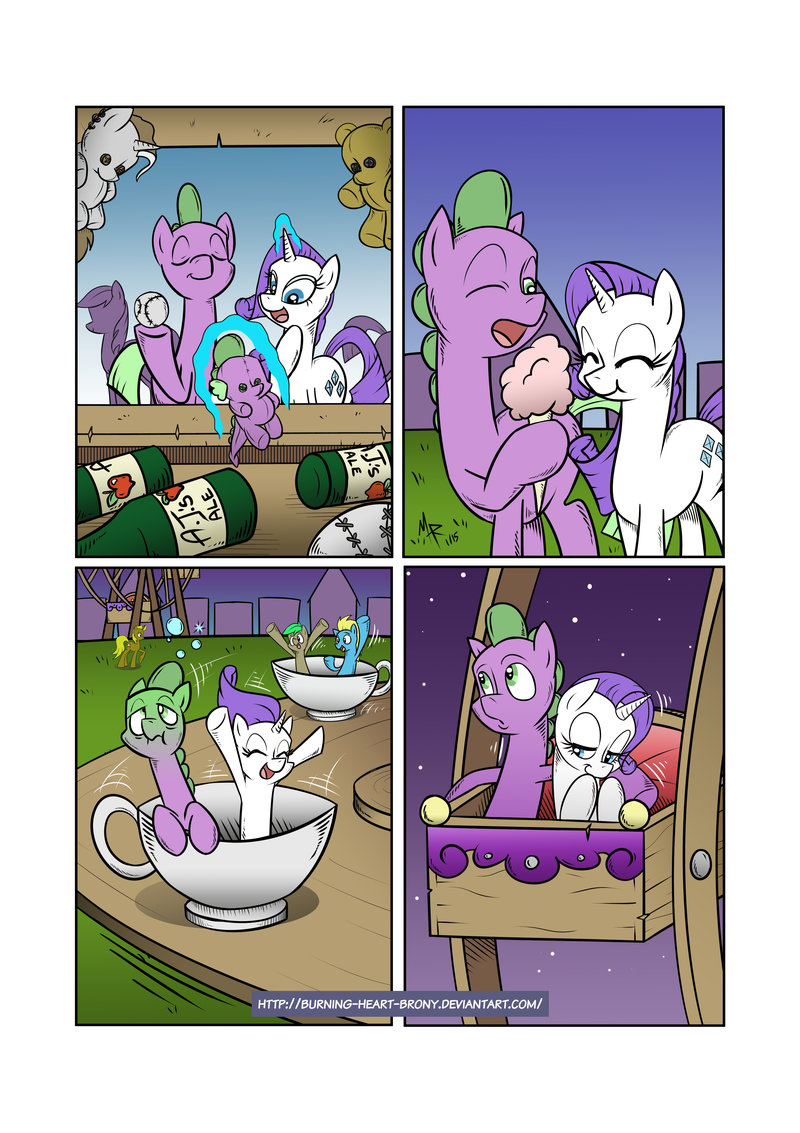 border dialogue female feral horn male tail text white_border burning-heart-brony friendship_is_magic hasbro my_little_pony mythology rarity_(mlp) spike_(mlp) dragon equid equine horse mammal mythological_creature mythological_equine mythological_scalie pony scalie unicorn 2014 comic english_text url