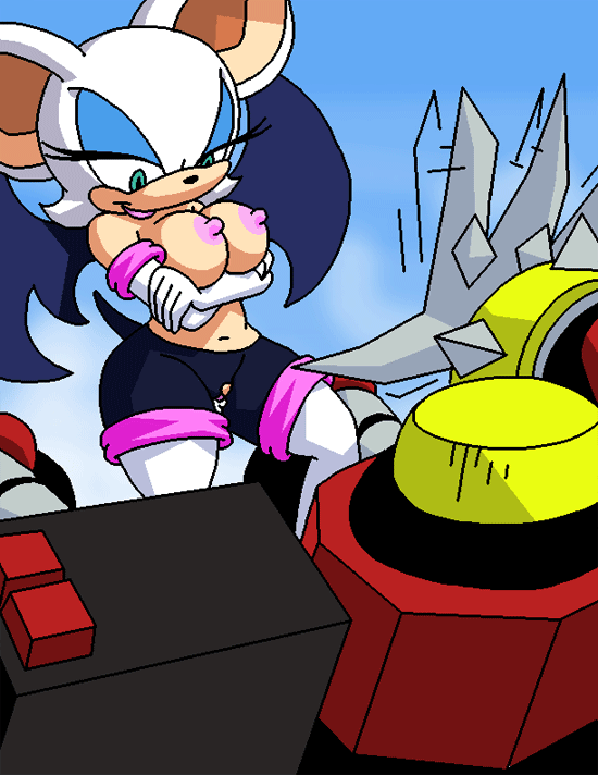 anthro areola big_breasts breasts duo erect_nipples female genitals machine male membrane_(anatomy) membranous_wings nipples pussy wings dboy sega sonic_adventure sonic_the_hedgehog_(series) e-123_omega rouge_the_bat bat e-series mammal robot