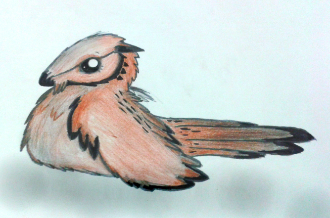 ambiguous_gender beak biped black_eyes brown_body brown_feathers chilean feather_tuft feathered_wings feathers feral lying simple_background solo tuft white_background wings glury_the_unown avian bird nightjar 2017 graphite_(artwork) traditional_media_(artwork)