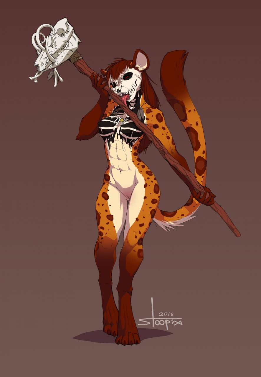 886px x 1280px - Day Of The Dead Costume [F] (Stoopix) â€¢ Furry Hentai