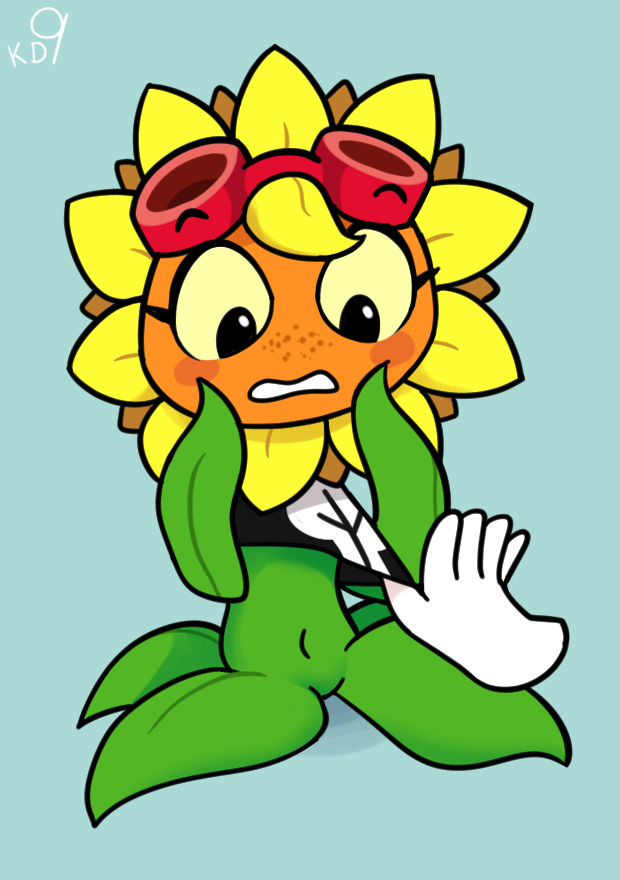 blush clothed clothing clothing_lift disembodied_hand duo eyewear eyewear_on_head female flower freckles goggles goggles_on_head not_furry plant shirt shirt_lift solo_focus topwear krackdown9 electronic_arts plants_vs._zombies plants_vs._zombies_heroes popcap_games solar_flare_(pvz) elemental_creature elemental_humanoid flora_fauna flower_creature flower_humanoid humanoid plant_humanoid sunflower_(pvz)