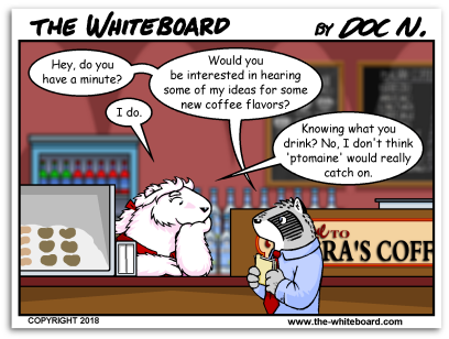 accessory anthro border bow_ribbon clothed clothing coffee_shop comic_panel dialogue duo facial_markings female fur hair hair_accessory hair_bow hair_ribbon head_markings holding_object inside male markings mask_(marking) ribbons shirt speech_bubble text topwear white_body white_border white_fur white_hair doc_nickel the_whiteboard cara_ataksak roger_(the_whiteboard) bear mammal polar_bear procyonid raccoon ursine 2018 comic_sans english_text low_res