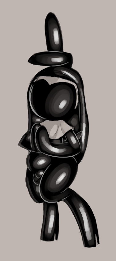 bulge clothing footwear high_heels latex latex_clothing latex_skinsuit male nun nun_outfit praying praying_hands shoes simple_background skinsuit solo tight_clothing hhbrother manny_(hhbrother) arthropod insect mantis monochrome sketch
