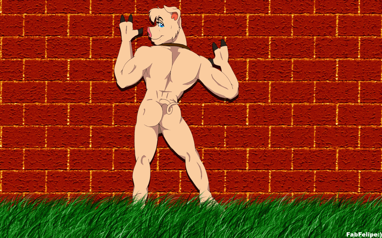 anthro anthrofied big_muscles biped male muscular muscular_anthro muscular_male nude solo standing fabfelipe charlotte's_web wilbur_(charlotte's_web) domestic_pig mammal suid suine sus_(pig) 16:10 bad_metadata missing_sample widescreen