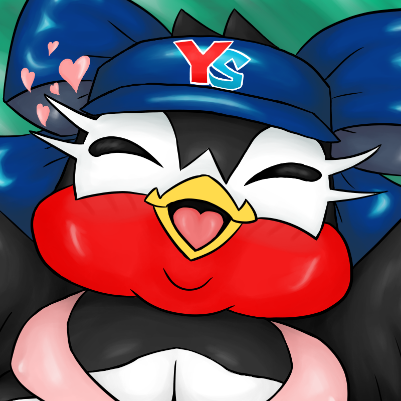 bikini clothing female hat headgear headwear heart_symbol mascot obese overweight solo swimwear two-piece_swimsuit visor momu9172 nippon_professional_baseball tokyo_yakult_swallows tsubami avian bird hirundinid oscine passerine swallow_(bird) 1:1