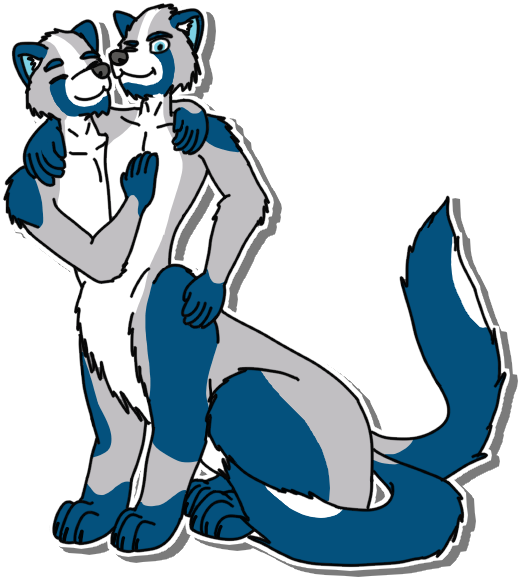 conjoined male multi_body multi_upper_body simple_background sitting solo hayaikawakitsune hayaikawa arctic_fox canid canid_taur canine canine_taur fox fox_taur mammal mammal_taur taur true_fox alpha_channel