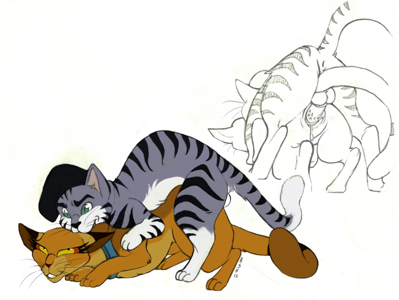 Felidae sex scene