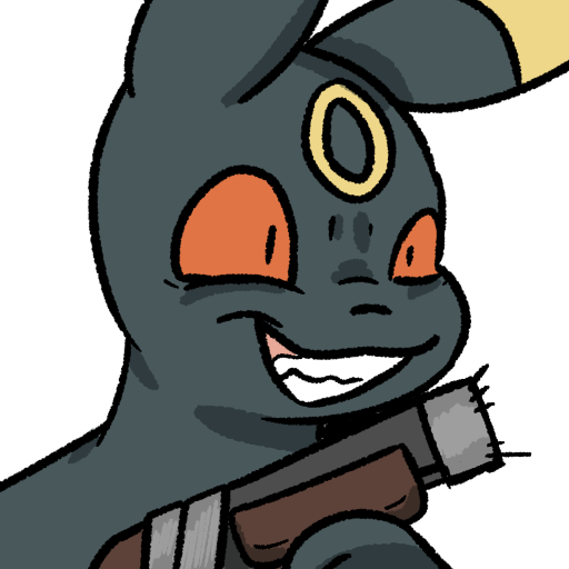 ambiguous_gender anthro black_body black_fur black_nose clenched_teeth crazy_eyes fur gun insane paws ranged_weapon red_eyes shotgun simple_background solo teeth transparent_background weapon screamoshaymin nintendo pokemon eeveelution generation_2_pokemon pokemon_(species) umbreon 1:1 2024 alpha_channel