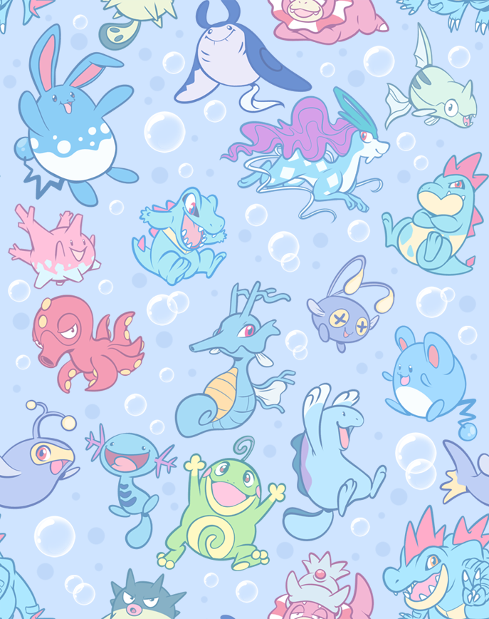 3_toes 5_fingers antennae_(anatomy) blue_background blue_body blue_scales bubble dipstick_antennae fangs feet fingers gesture green_body group grumpy half-closed_eyes hand_gesture happy large_group looking_at_viewer mane multicolored_antennae multicolored_body narrowed_eyes open_mouth open_smile pink_body pink_cheeks purple_mane raised_arm red_body red_eyes scales simple_background smile teeth toes two_tone_body v_sign yellow_sclera vaporotem nintendo pokemon anthozoan azumarill chinchou cnidarian corsola croconaw feraligatr generation_2_pokemon kingdra lanturn legendary_pokemon mantine marill marine octillery pokemon_(species) politoed qwilfish remoraid slowking suicune totodile wooper 2018 digital_drawing_(artwork) digital_media_(artwork) flat_colors