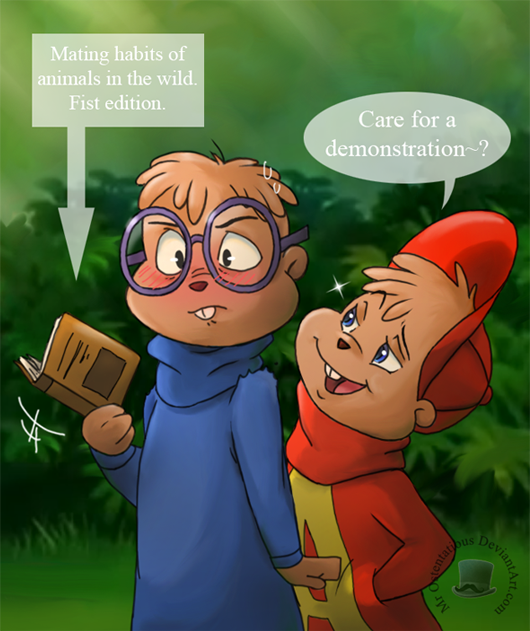 I sure hope the Chipmunks get free by Christmas to sing their Christmas mus...