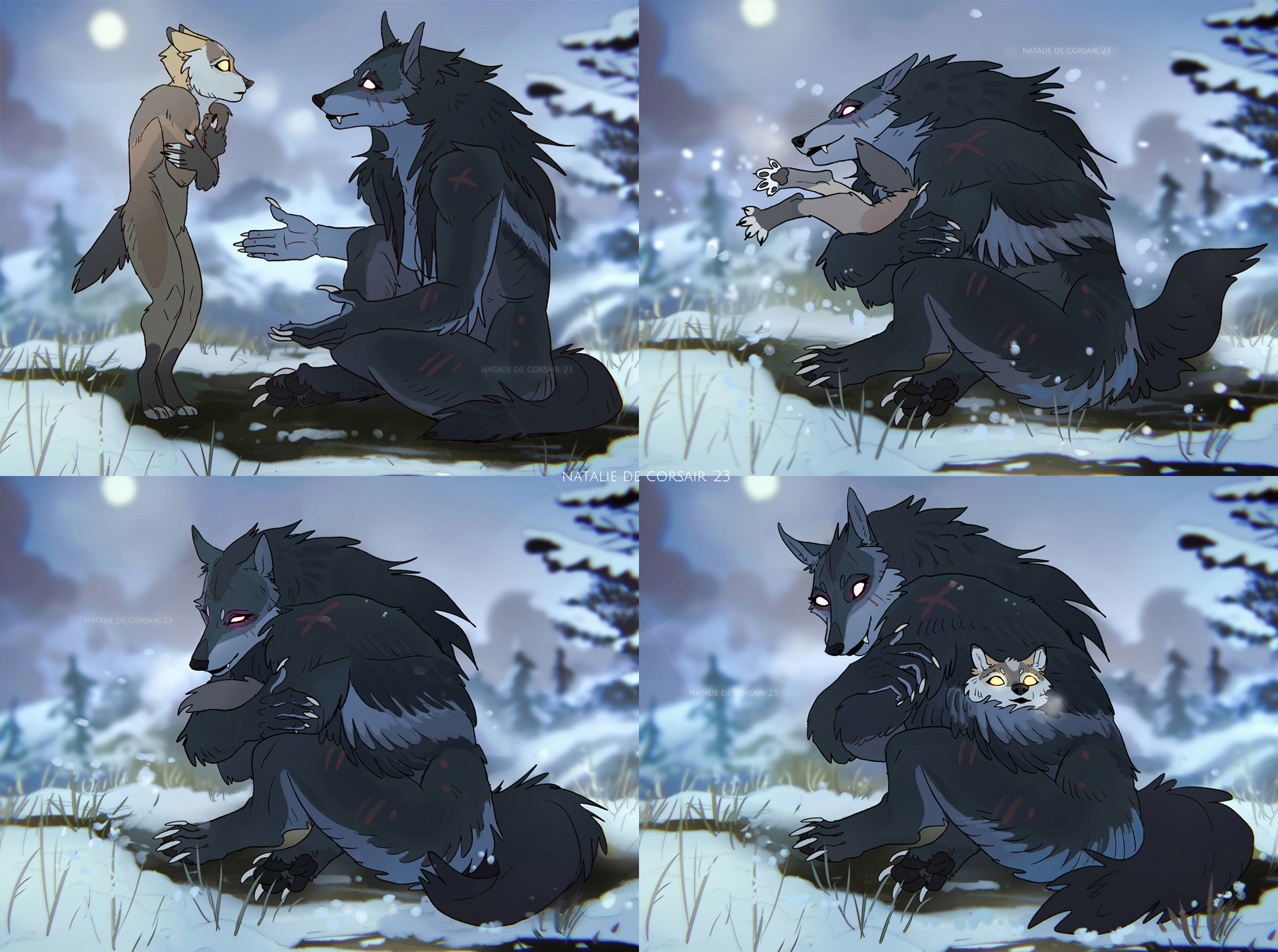 Rule 34 Dev - general:[ambiguous_gender bone clothing floral  flower flower_crown flower_garland garland glowing glowing_eyes  head_wreath holidays looking_at_viewer outside plant ribbons  robe shadow skeleton ...