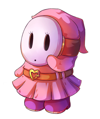 female mask not_furry solo cavea mario_bros nintendo shyguy featureless_(disambiguation) alpha_channel low_res