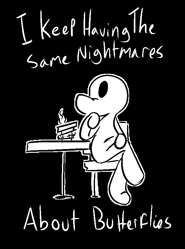 ambiguous_gender solo text unknown_artist undertale undertale_(series) everyman humanoid english_text monochrome