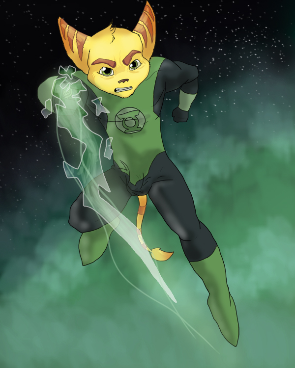 anthro boots brown_body brown_fur bulge clothed clothing fist flying footwear front_view fully_clothed fur green_eyes green_lantern_ring jumpsuit male shoes solo stripes superhero tail tail_tuft tuft yellow_body yellow_fur gashu-monsata dc_comics green_lantern green_lantern_(series) ratchet_and_clank sony_corporation sony_interactive_entertainment ratchet_(ratchet_and_clank) lombax mammal 2011 4:5 archived_source