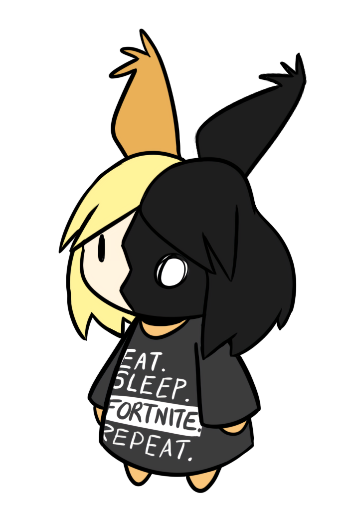 anthro black_body black_clothing black_dress black_ear black_eyes black_fur black_hair blonde_hair brown_ear clothed clothed_anthro clothed_female clothing dot_eyes dress ear_tuft featureless_arms featureless_legs female fur hair heterochromia medium_hair mouthless multicolored_body multicolored_fur multicolored_hair no_eyebrows noseless simple_eyes solo standing text text_on_clothing text_on_dress tuft two_tone_hair white_body white_eyes white_fur cookieboy011 drawn_to_life heather_(drawn_to_life) canid canine mammal raposa 2018 digital_drawing_(artwork) digital_media_(artwork) english_description english_text flat_colors full-length_portrait portrait