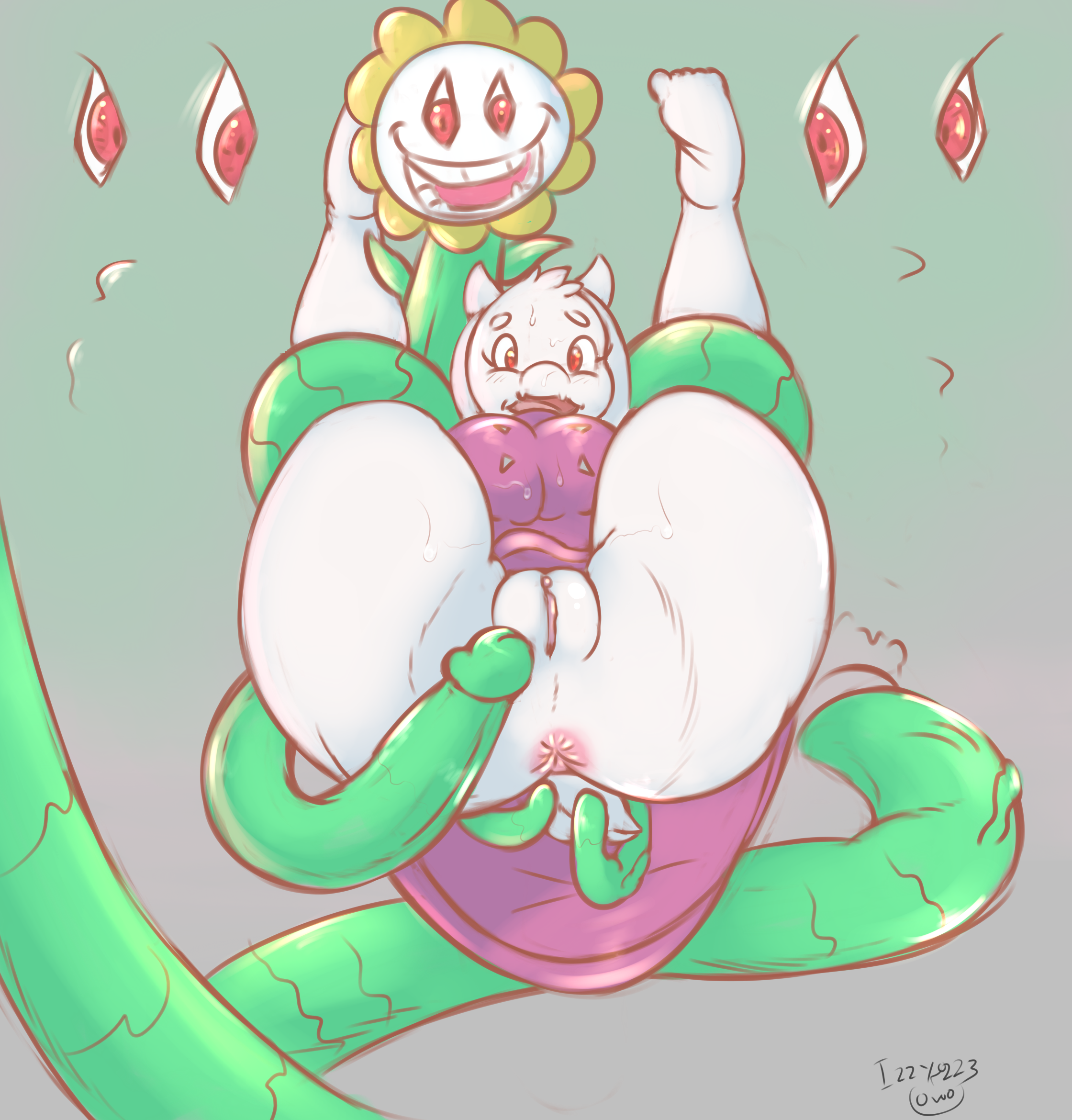 Undertale Tentacle Porn - Showing Porn Images for Chara and flowey tentacle porn | www ...
