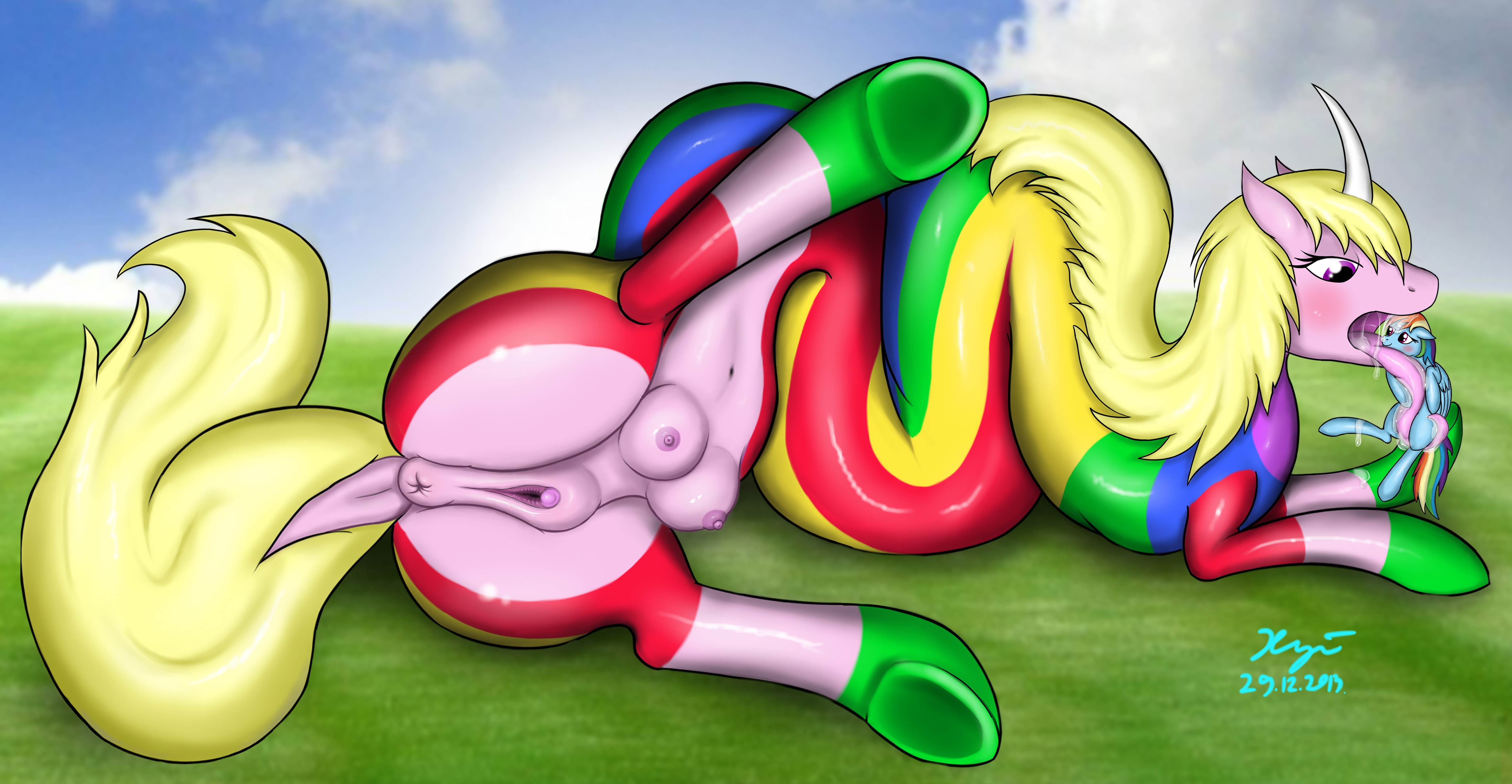 Lady Rainicorn Hentai