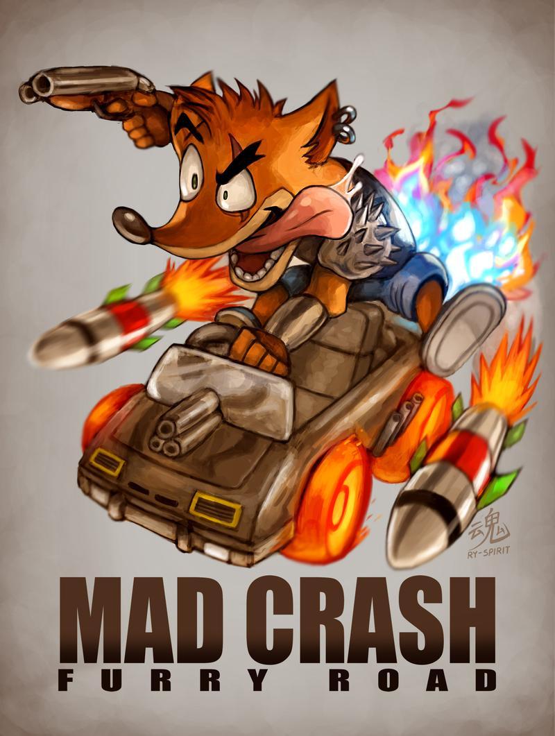 anthro bodily_fluids car clothing driving drooling ear_piercing ear_ring fire footwear fur gun holding_object holding_weapon inside_car inside_vehicle male missile open_mouth parody piercing ranged_weapon ring_piercing saliva sawed-off_shotgun shotgun solo text tongue tongue_out vehicle weapon ry-spirit activision crash_bandicoot_(series) mad_max crash_bandicoot bandicoot mammal marsupial 2019 english_text signature