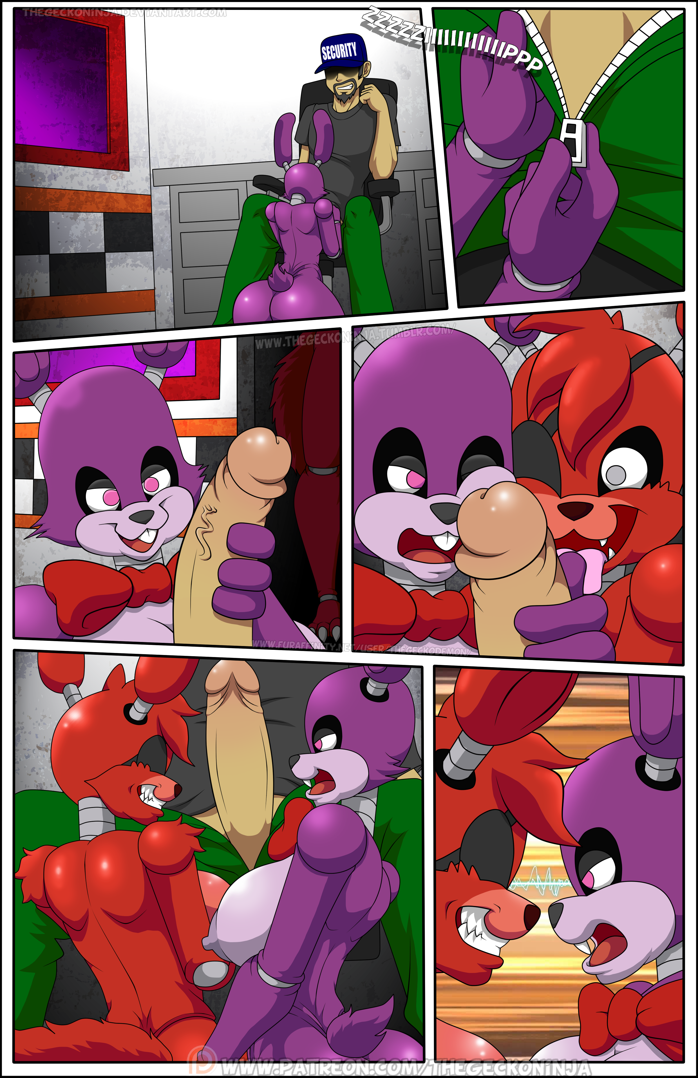Five nights at freddy's porn comic