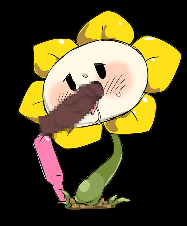 disembodied_penis duo erection fellatio flower genitals male not_furry oral penile penis plant sex solo_focus ikutasemi undertale undertale_(series) flowey_the_flower elemental_creature flora_fauna flower_creature censored mosaic_censorship