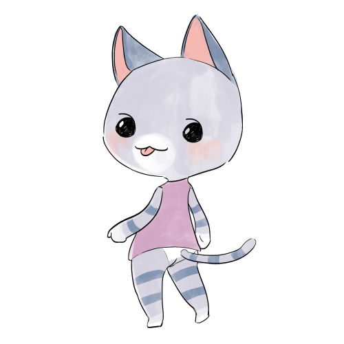 anthro biped blush butt clothing female fur grey_body grey_fur shirt simple_background solo standing tongue tongue_out topwear white_background sirdooblie animal_crossing nintendo lolly_(animal_crossing) domestic_cat felid feline felis mammal 1:1 low_res