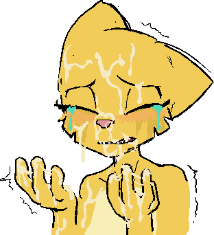 anthro bodily_fluids crying cum cum_everywhere cum_in_mouth cum_in_nose cum_inside cum_on_body cum_on_face cum_on_hand eyes_closed female fur genital_fluids messy nude sad shaking shivering simple_background solo tears yellow_body yellow_fur general_proton bethesda_game_studios microsoft prequel_adventure the_elder_scrolls katia_managan felid feline khajiit mammal 2025 bust_portrait digital_media_(artwork) low_res portrait