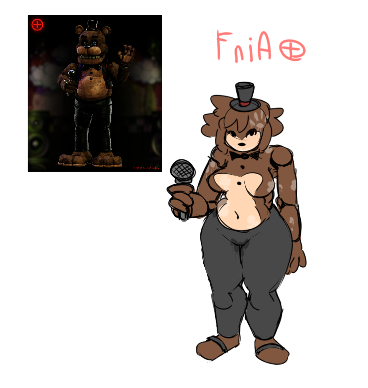 anthro big_breasts big_butt bodily_fluids bow_accessory breasts butt clothing crossgender female genital_fluids machine messy mtf_crossgender solo vaginal_fluids wet wet_clothing mevka_(artist) fazbear_fanverse five_nights_at_anime five_nights_at_freddy's five_nights_at_freddy's_plus scottgames freddy_(fnaf) animatronic bear mammal robot