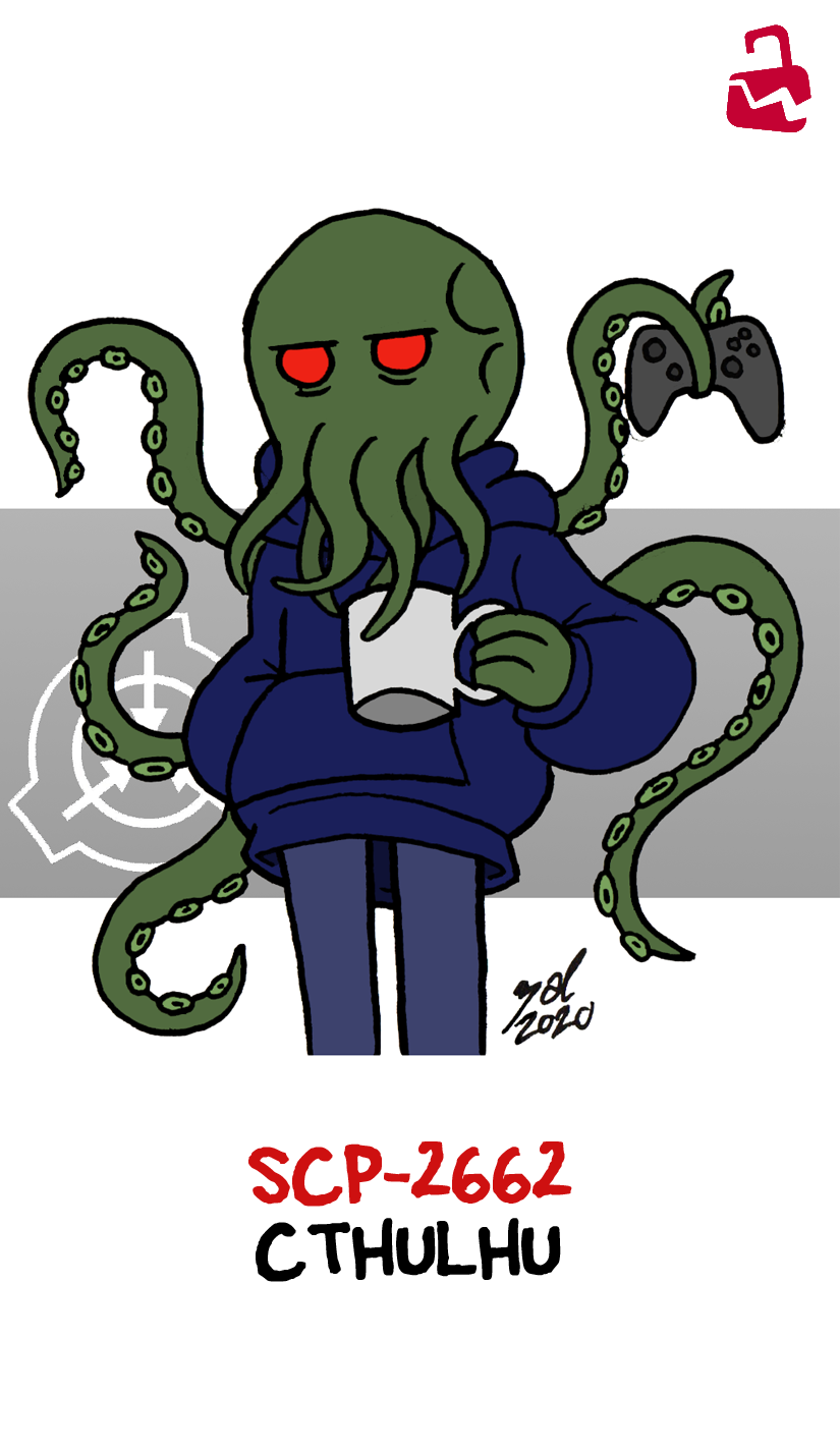 4_fingers anthro back_tentacles biped black_text blue_clothing blue_hoodie blue_topwear broken_lock_symbol clothing coffee_mug container controller cup face_tentacles fingers game_controller green_body green_skin green_tentacles holding_coffee_mug holding_container holding_controller holding_cup holding_game_controller holding_mug holding_object hoodie lock_symbol male mug red_eyes red_lock_symbol red_text simple_background standing suckers tentacles text topwear white_background white_mug zal-cryptid scp_foundation scp-2662 animal_humanoid cephalopod cephalopod_humanoid humanoid marine marine_humanoid mind_flayer mollusk mollusk_humanoid monster 2020 character_name colored dated digital_drawing_(artwork) digital_media_(artwork) english_text hi_res signature