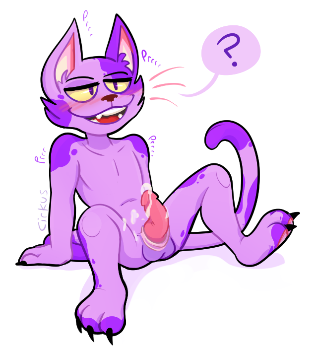 3_toes anthro balls blush claws dipstick_tail ear_tuft erection feet fur genitals humanoid_genitalia humanoid_penis male markings multicolored_body multicolored_fur multicolored_tail nude open_mouth penis pupils purple_balls purple_body purple_eyes purple_fur purple_pupils purring question_mark simple_background smile solo tail tail_markings teeth toe_claws toes transparent_background tuft two_tone_body two_tone_fur yellow_sclera cirkus animal_crossing nintendo bob_(animal_crossing) domestic_cat felid feline felis mammal 2018 alpha_channel digital_drawing_(artwork) digital_media_(artwork)