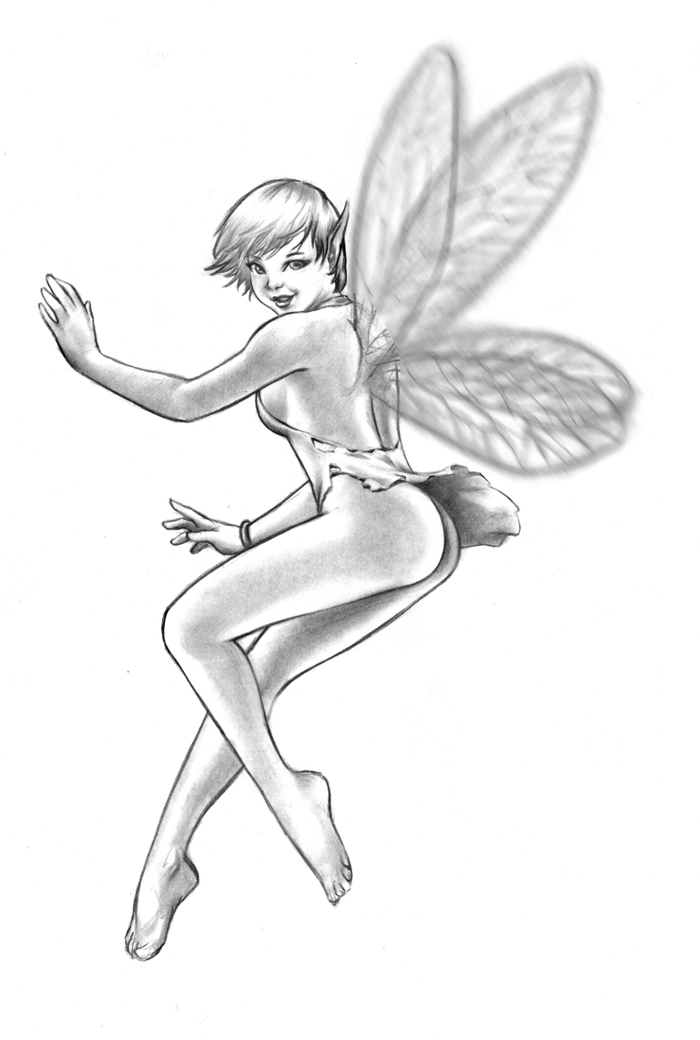 5_fingers 5_toes alternate_costume alternate_form alternate_hairstyle back_wings bent_leg bottomless bottomless_female bottomless_humanoid bracelet clothed clothed_female clothed_humanoid clothing dress eyebrows feet female fingers flying hair humanoid_pointy_ears insect_wings jewelry looking_at_viewer pixie_cut plantar_flexion plantigrade pointy_ears short_hair simple_background smile smiling_at_viewer solo toes translucent translucent_wings white_background wings huy_truong peter_pan tinker_bell_(disney) fairy humanoid winged_humanoid 2012 full-length_portrait graphite_(artwork) monochrome portrait traditional_media_(artwork)