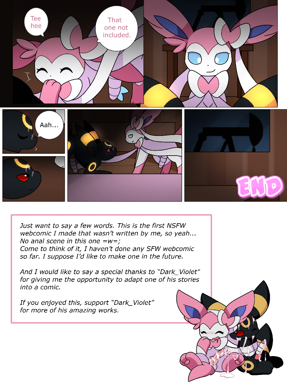 Eeveelution squad comics