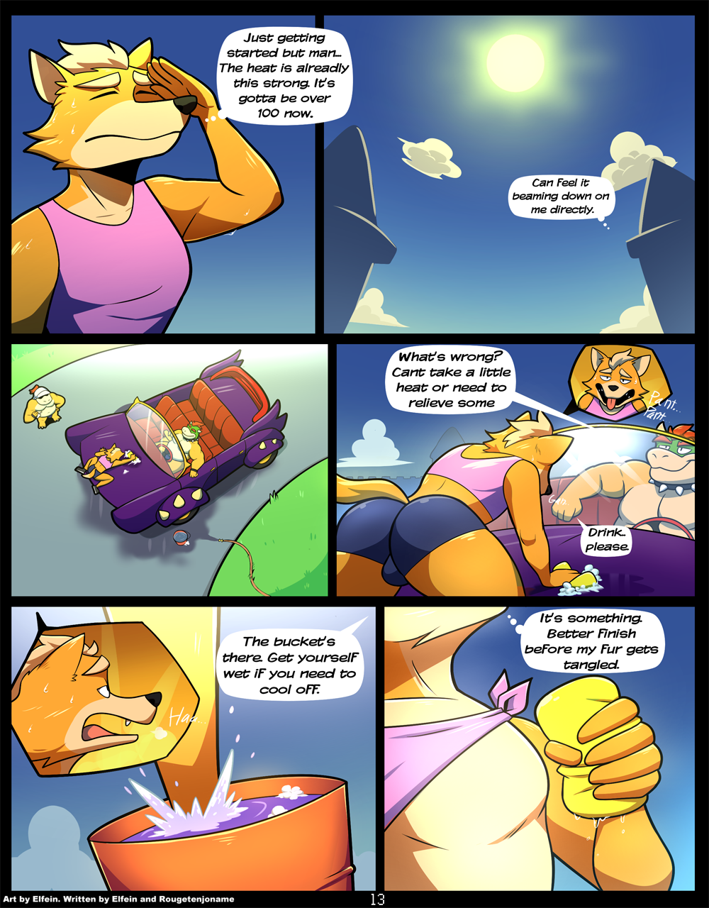 I noticed I dont see Wolfs canon characterization acknowledged by fanwork  much : rstarfox