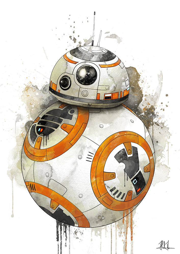 ambiguous_gender antennae_(anatomy) looking_at_viewer machine male_non-humanoid_machine non-humanoid_machine not_furry solo alexaasen star_wars bb-8 astromech_droid ball_robot bb-series_astromech_droid robot