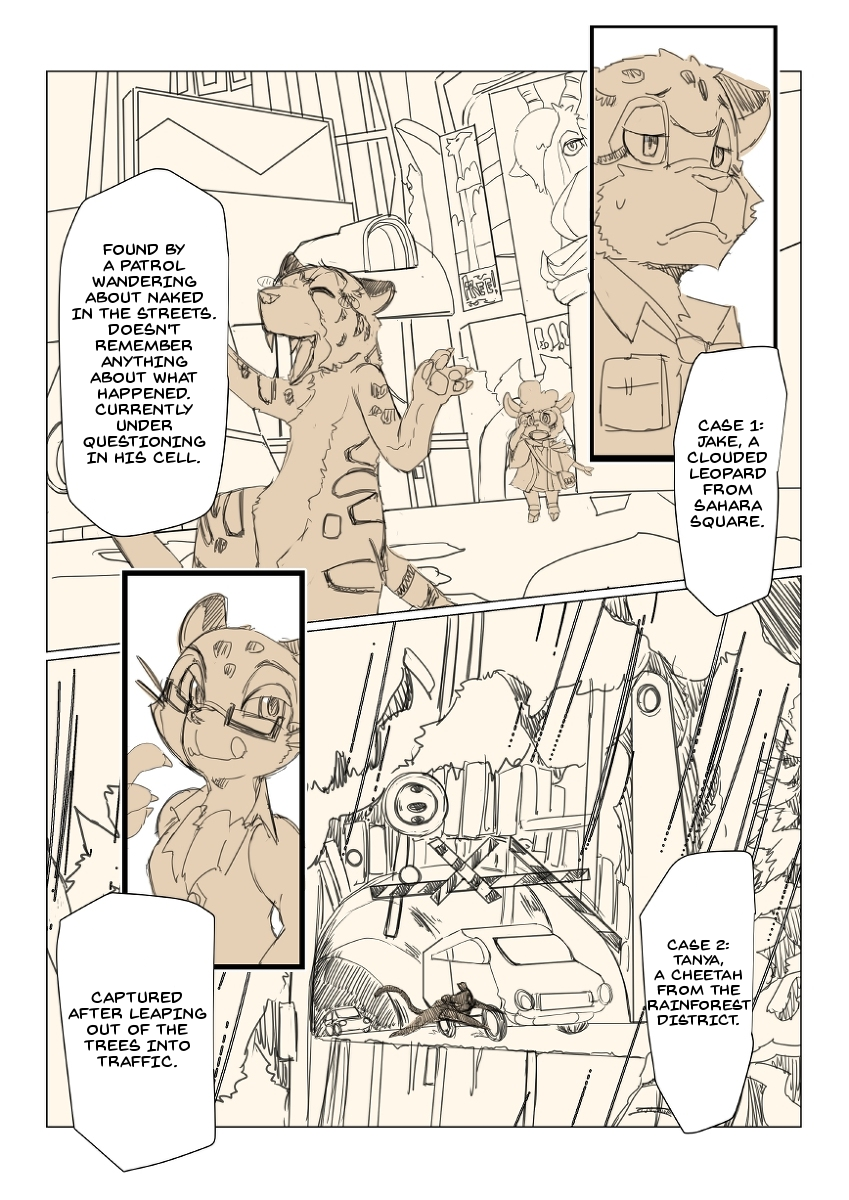 anthro female male text mo_to_i_chi disney zootopia felid mammal 2016 comic english_text hi_res