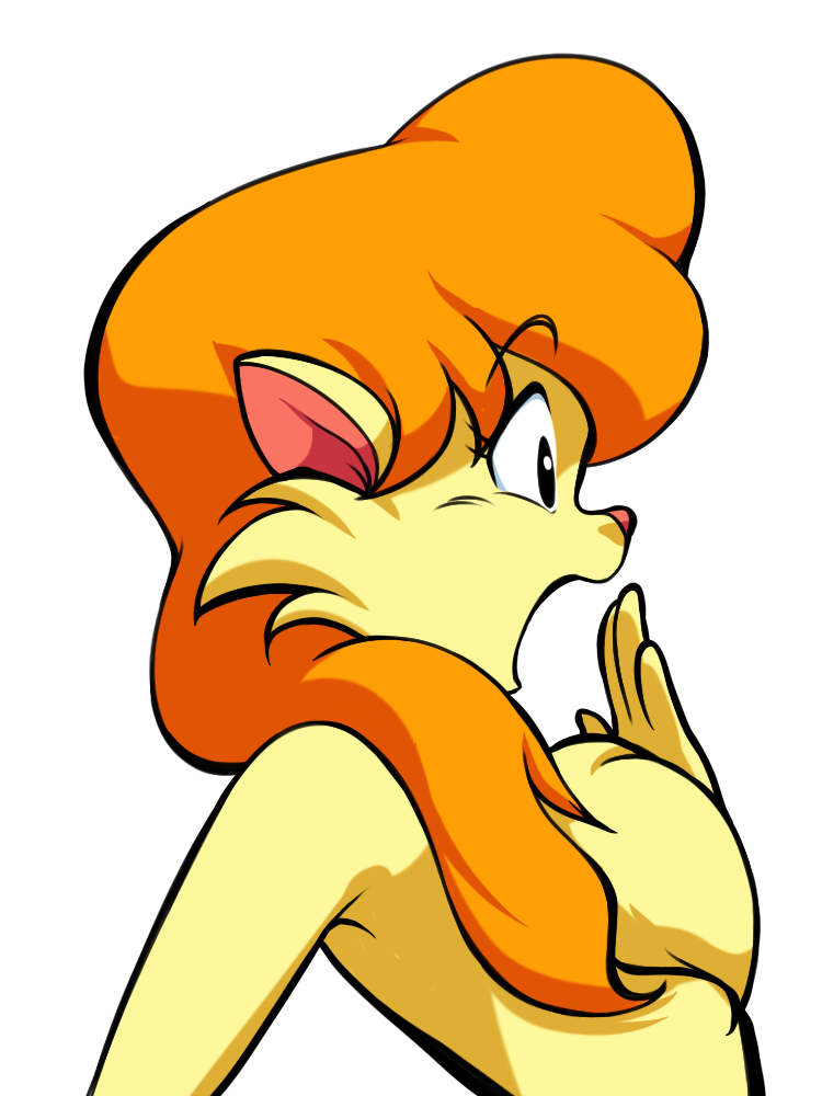 anthro chest_tuft eyelashes female fur hair open_mouth orange_hair simple_background solo tan_body tan_fur transparent_background tuft pepipopo heathcliff_and_the_catillac_cats cleo_catillac domestic_cat felid feline felis mammal 2015 3:4 alpha_channel