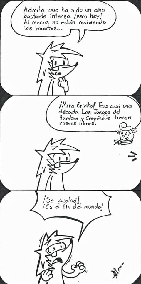 anthro dialogue duo eyewear female glasses humor male male/female simple_background text el_senor_erizo erizo nutty_(el_senor_erizo) eulipotyphlan hedgehog mammal rodent sciurid tree_squirrel comic monochrome signature spanish_text translated