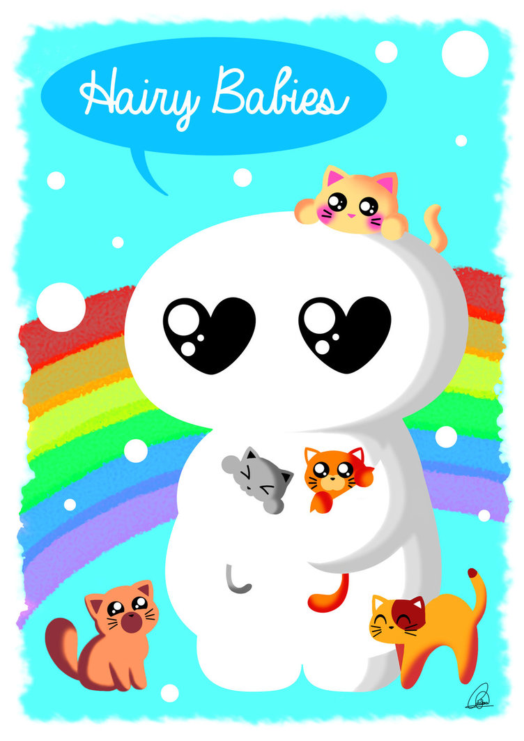 ambiguous_gender blush cassiopheyia feral group heart_symbol machine male outside rainbow snow text unknown_artist big_hero_6 disney baymax domestic_cat felid feline felis mammal robot