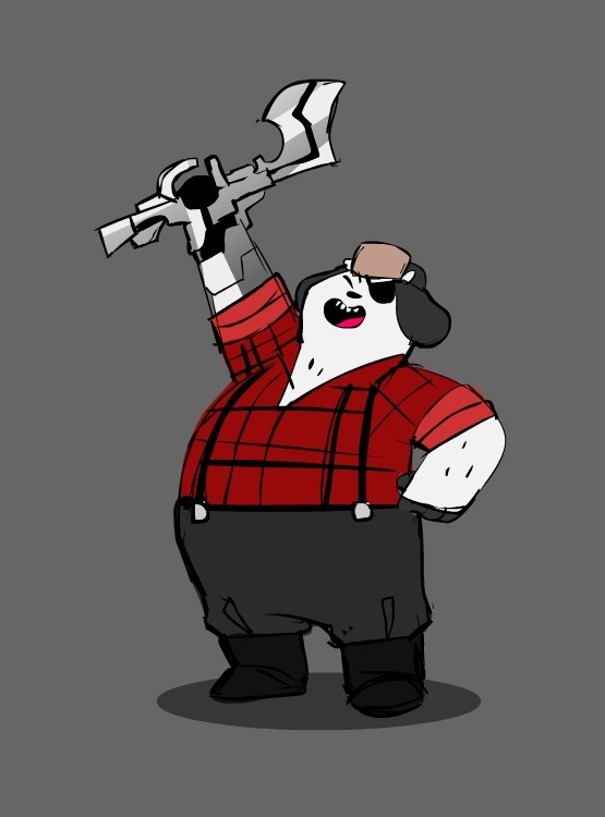 anthro clothing eye_patch eyes_closed eyewear fur hat headgear headwear male overweight overweight_anthro overweight_male shirt simple_background solo topwear white_body white_fur parker_simmons cartoon_network mao_mao:_heroes_of_pure_heart bearclops_(mao_mao) bear mammal polar_bear ursine 2014 official_art