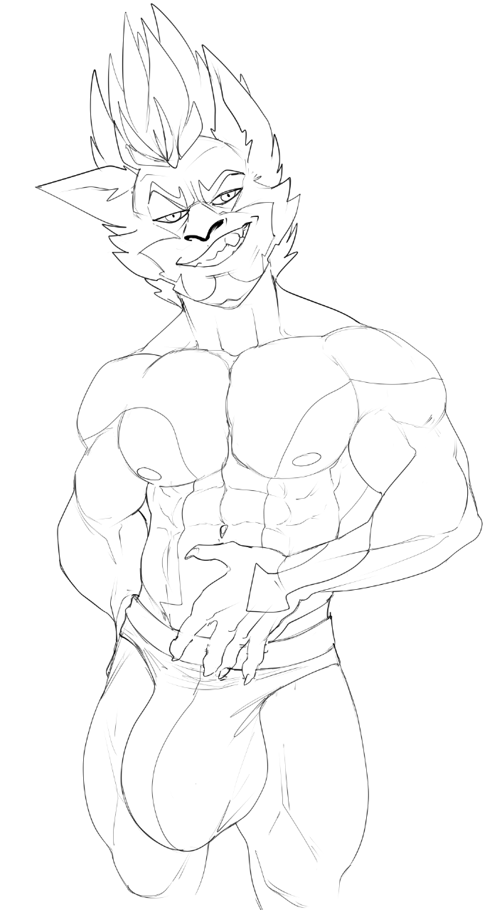 5_fingers abs anthro arrow_marking big_biceps big_bulge big_deltoids big_pecs bulge cheek_tuft claws clothed clothed_anthro clothed_male clothing deltoids ear_tuft facial_tuft fingers front_view hand_on_belly head_tuft huge_bulge humanoid_hands hyper hyper_bulge looking_at_viewer male male_anthro manly muscular muscular_anthro muscular_male muscular_thighs navel obliques open_mouth open_smile pecs serratus skimpy smile smiling_at_viewer solo speedo speedo_only standing swimwear topless topless_anthro topless_male triceps tuft bristol vector_(dachemicalcat) domestic_cat felid feline felis mammal 2020 alternate_version_at_source black_and_white digital_drawing_(artwork) digital_media_(artwork) hi_res monochrome portrait three-quarter_portrait