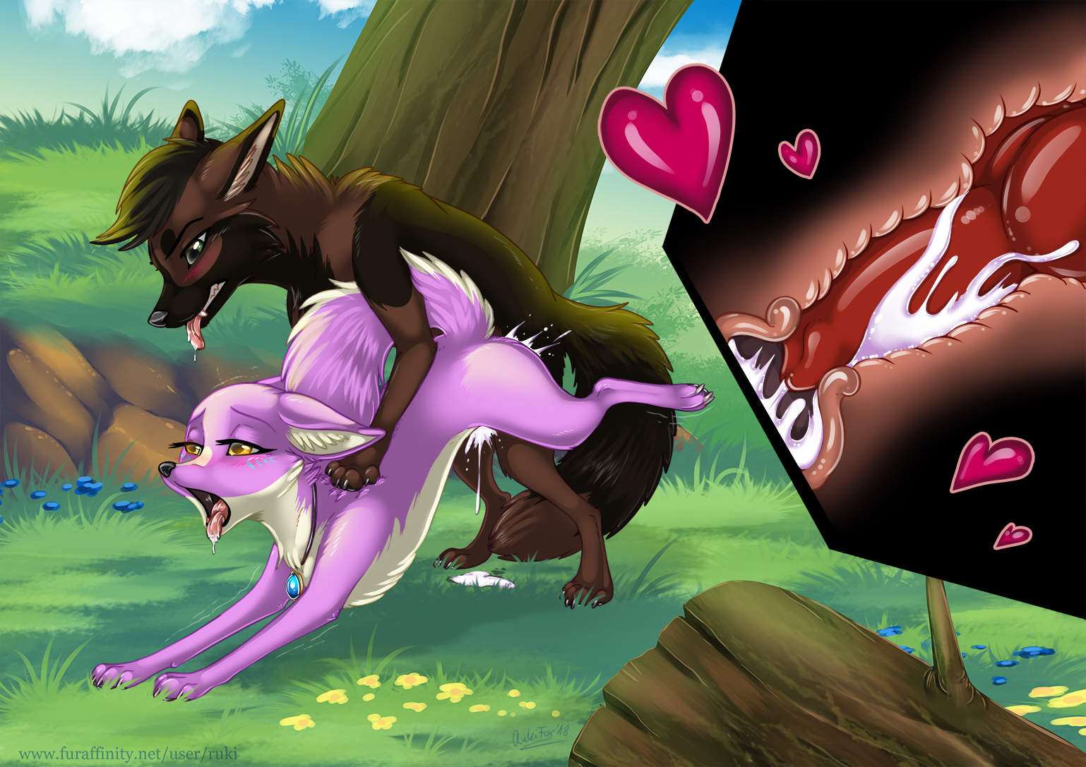 Порно Ruki Fox Rule 34
