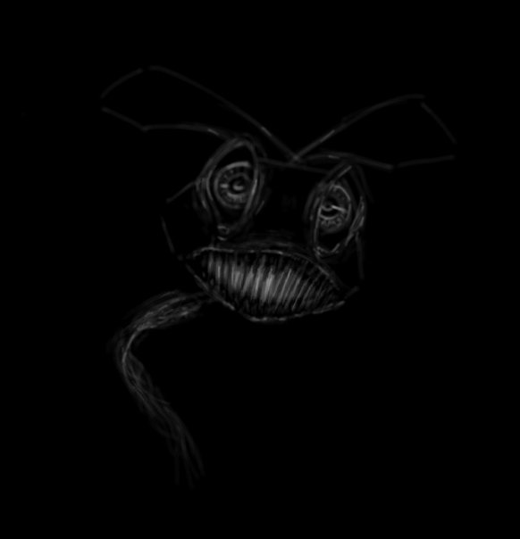 black_background creepy female nightmare_fuel scary shadow simple_background solo what where_is_your_god_now why ilovevibri vib-ribbon vibri lagomorph leporid mammal monster rabbit 2024 digital_media_(artwork) monochrome