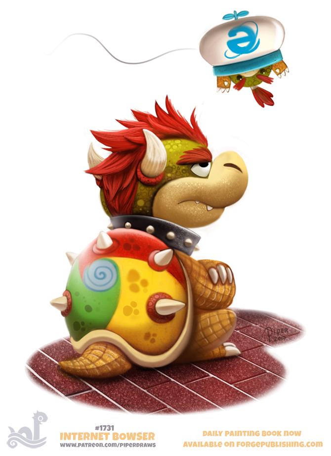 anthro claws collar duo eyebrows fangs hair horn humor male pun red_hair scales shell simple_background sitting spiked_shell spikes spikes_(anatomy) tan_body tan_scales teeth text unimpressed upside_down visual_pun white_background piper_thibodeau google google_chrome internet_explorer mario_bros microsoft nintendo bowser bowser_jr. koopa scalie digital_media_(artwork) digital_painting_(artwork) english_text url