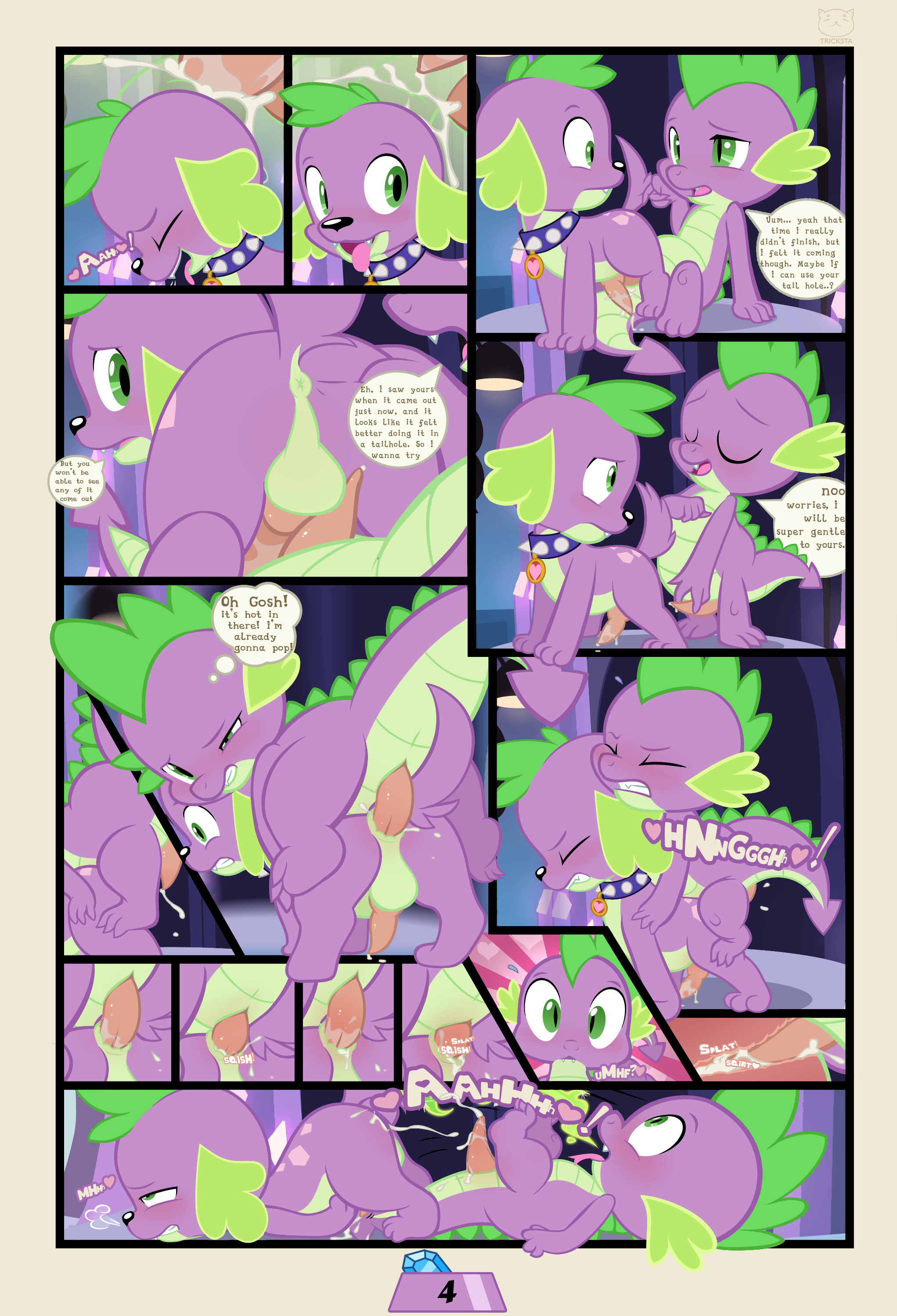 My Little Pony Spike Porn - The gang gay comic spike | Group | XXX videos