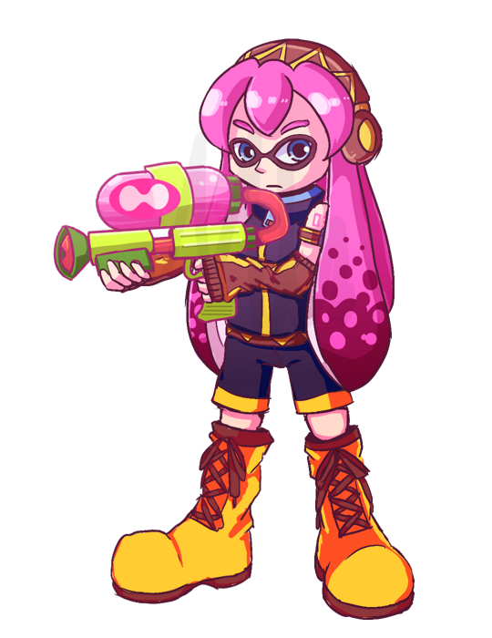 :| alternate_species boots bottomwear clothed clothing eyewear female footwear glasses looking_at_viewer pseudo_hair shoes shorts simple_background solo splattershot tentacle_hair tentacles tentatek_splattershot transparent_background weapon young young_female young_humanoid takomomo nintendo splatoon vocaloid megurine_luka animal_humanoid cephalopod cephalopod_humanoid humanoid inkling marine marine_humanoid mollusk mollusk_humanoid 2015 alpha_channel digital_media_(artwork)