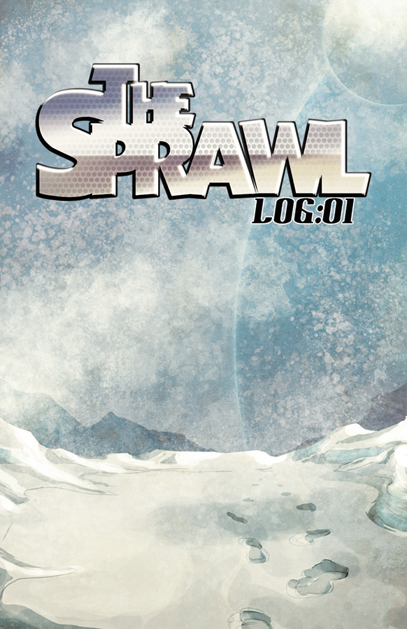 fantasy footprint graphic_novel outside planet science_fiction snow text zero_pictured drawholic fiction comic cover cover_art cover_page english_text