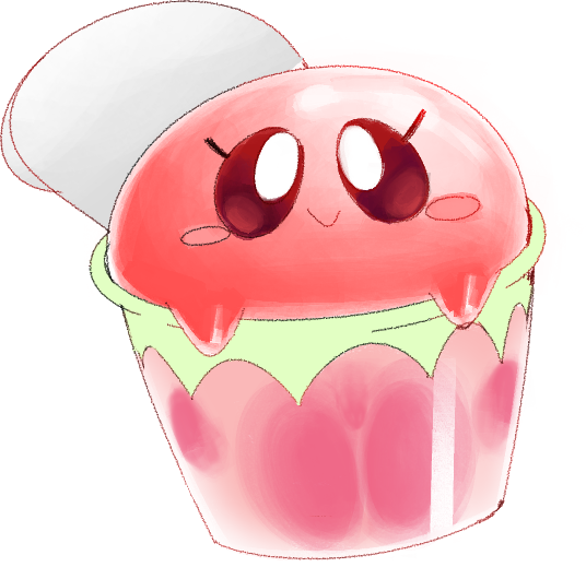 blush dessert female food gelatin not_furry simple_background smile solo white_background conditional_dnp exed_eyes jell-o jella_(nessandlucied) food_creature