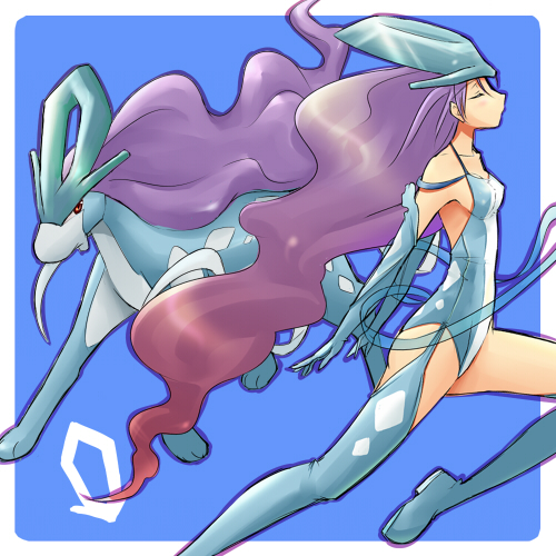 alternate_species ambiguous_gender clothing cosplay costume duo female feral hair humanized long_hair pokemon_costume purple_hair ranphafranboise nintendo pokemon canid canine generation_2_pokemon human legendary_pokemon mammal pokemon_(species) suicune 1:1 2010 low_res