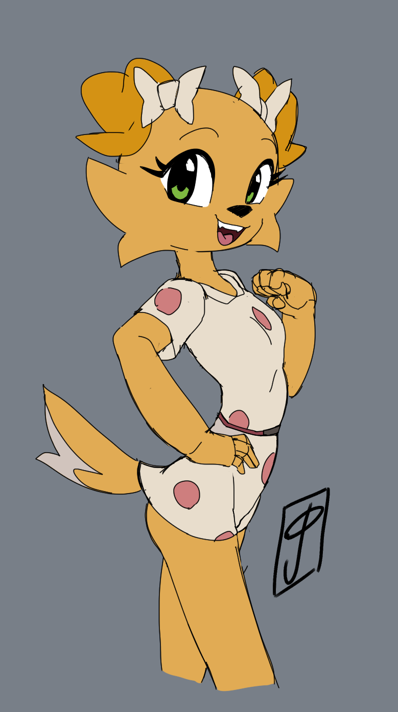 Rule 34 Dev - general:[5_fingers adolescent anthro biped  black_nose bow_accessory breasts button_ears clothed  clothed_anthro clothed_female clothing eyelashes female  female_anthro fingers floppy_ears fur ...