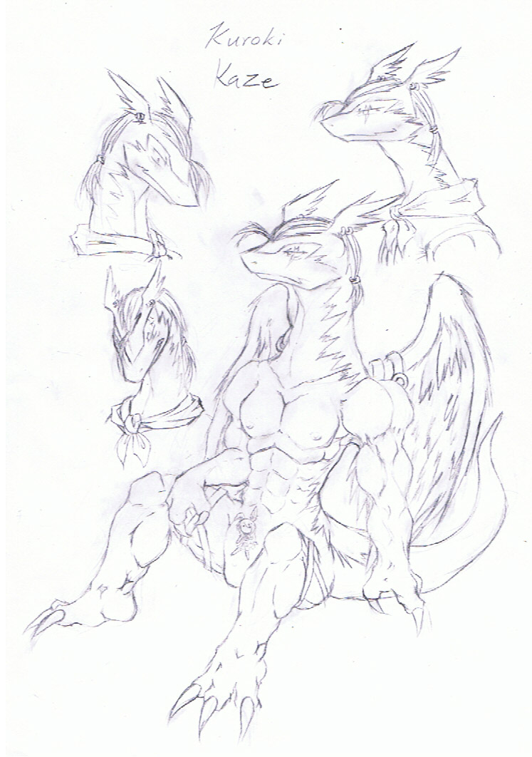 anthro biped claws ear_piercing eyes_closed feathered_wings feathers featureless_crotch hair long_hair male muscular muscular_anthro muscular_male nude piercing ponytail pupils scar simple_background sitting slit_pupils solo tail text toe_claws white_background wings tigerlilylucky legendz mythology ranshiin dragon feathered_dragon feathered_scalie mythological_creature mythological_scalie scalie 2009 english_text monochrome sketch traditional_media_(artwork)